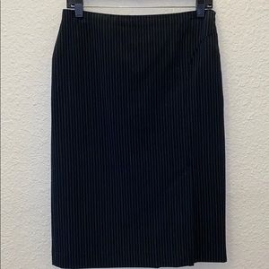 Merona Pinstripe Pencil Skirt Sz 6